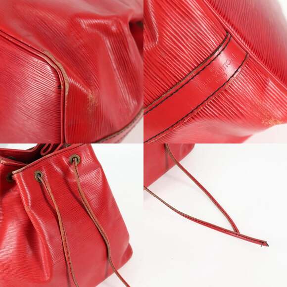 LOUIS VUITTON Epi Petit Noe Shoulder Bag Red M44107 - Picture 11 of 13